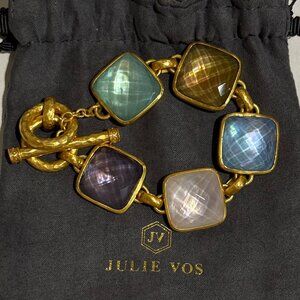 Julie Vos Multi Stone Catalina Bracelet